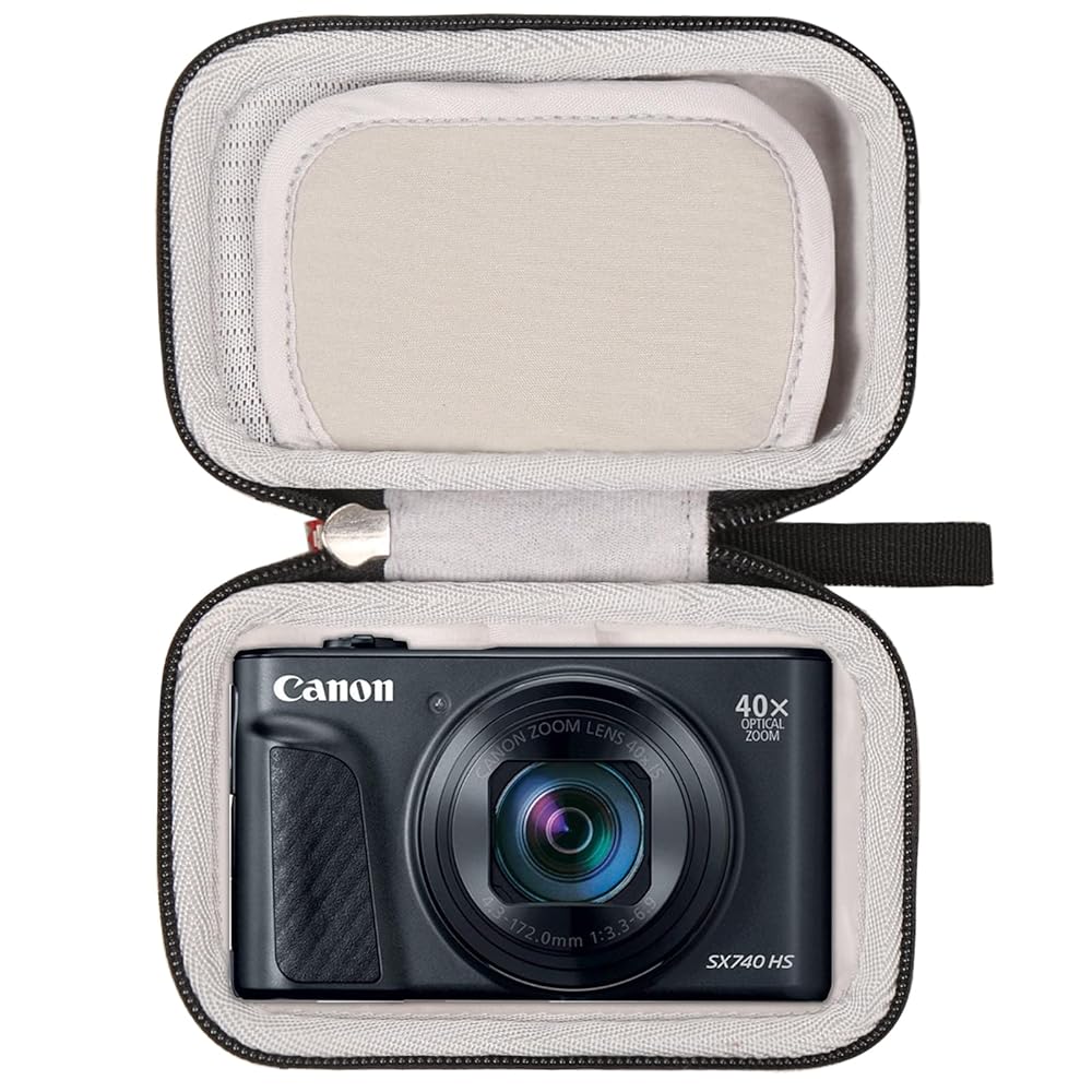 Canon PowerShot SX740 HS 本体 + ケース+SD Amazon.com : Mchoi Hard Travel Storage Case Fits for Canon